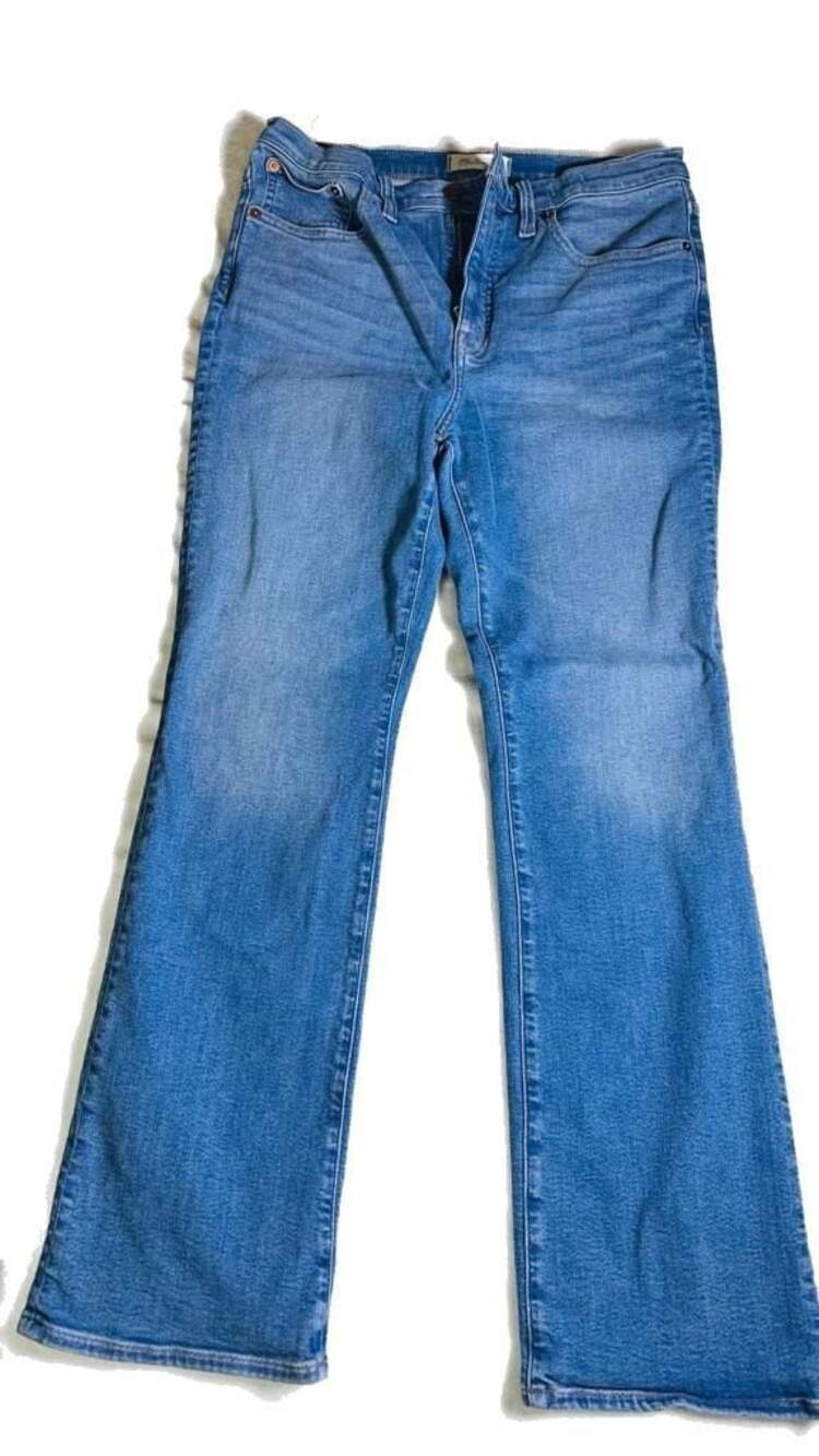 Madewell Cali Demi-Boot Jeans in Medium Wash Size 29T